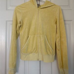 Juicy Couture Yellow Hoodie